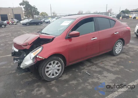 2017 Nissan Versa 1.6 Sv из США, поврежденный, VIN 3N1CN7AP3HK431944